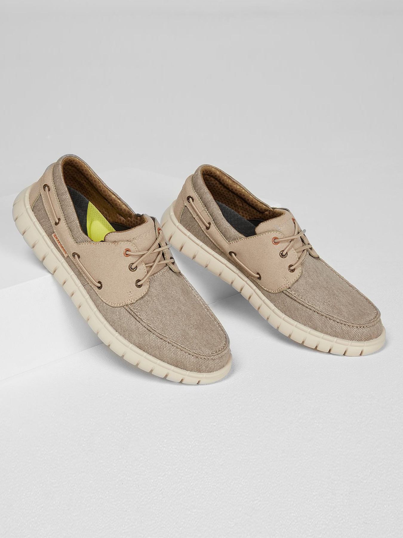 Сліпони та мокасини Skechers Moreway - Barco модель 204040 KHK Фото