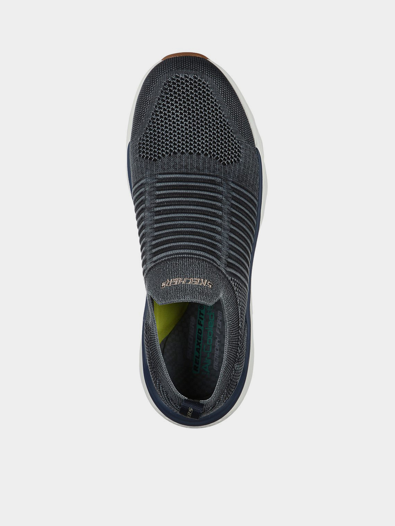 Слипоны и мокасины Skechers Relaxed Fit: Delmont модель 210225 NVY Слипоны и мокасины Skechers Relaxed Fit: Delmont модель 210225 NVY Фото