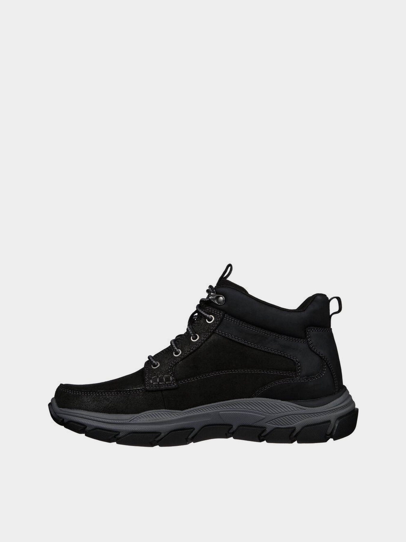 Ботинки и сапоги Skechers Relaxed Fit: Respected – Boswell модель 204454 BLK Фото