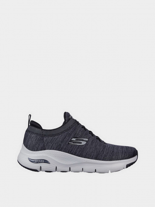 Кросівки Skechers Arch Fit - Waveport модель 232301 BKGY Фото
