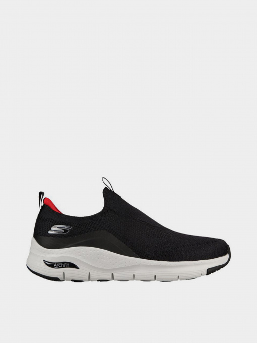 Слипоны и мокасины Skechers Arch Fit модель 232201 BKW Фото