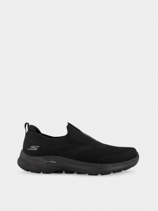 Слипоны и мокасины Skechers GOwalk 6 модель 216202 BBK Фото