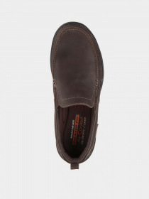 Слипоны и мокасины Skechers Relaxed Fit: Harper – Forde модель 64858 DKBR Фото