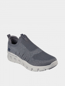 Слипоны и мокасины Skechers Glide-Step Flex модель 232325 CHAR Фото