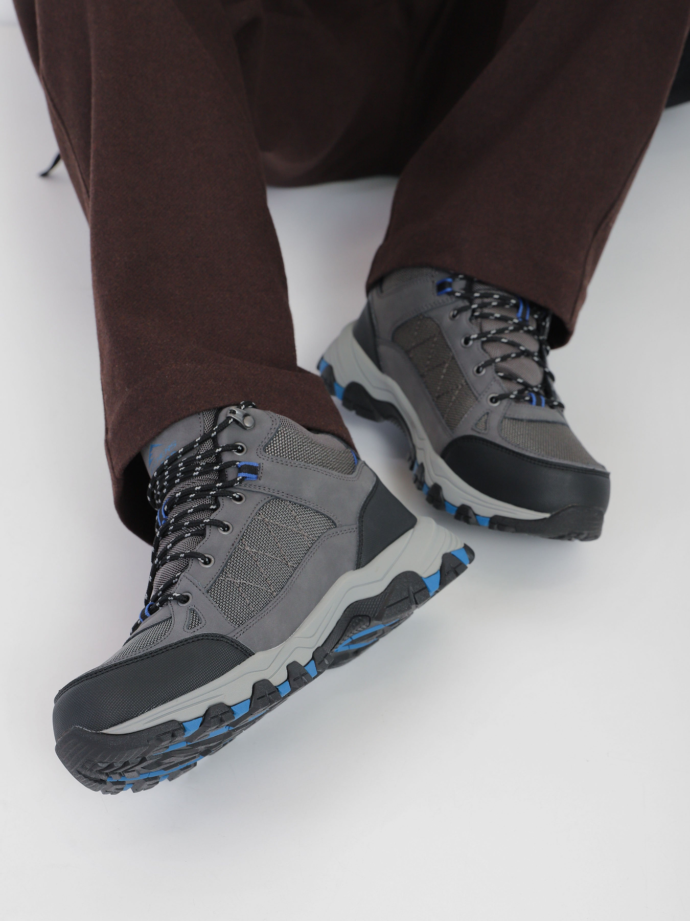 Ботинки и сапоги Skechers Relaxed Fit: Selmen - Melano модель 204477 GRY Ботинки и сапоги Skechers Relaxed Fit: Selmen - Melano модель 204477 GRY Фото