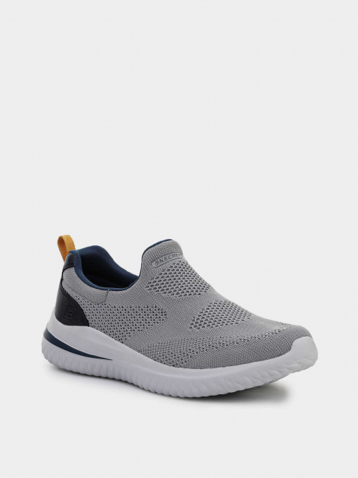 Слипоны и мокасины Skechers Delson 3.0 - Fairfield модель 210405 GRY Фото