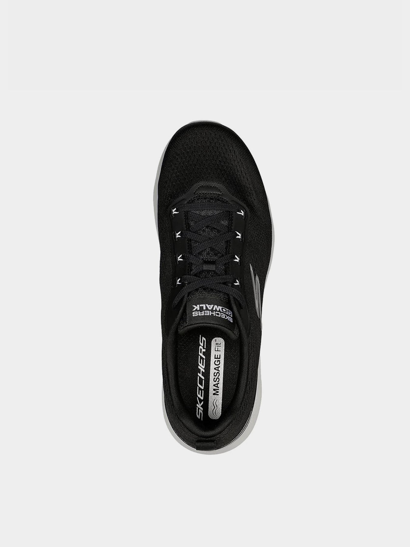 Кросівки Skechers Go Walk Massage Fit модель 216404 BKW Кросівки Skechers Go Walk Massage Fit модель 216404 BKW Фото
