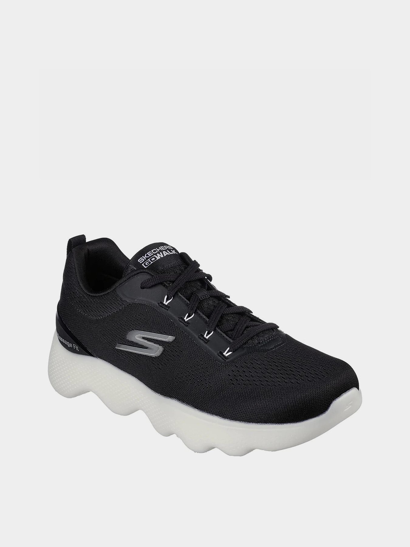 Кросівки Skechers Go Walk Massage Fit модель 216404 BKW Кросівки Skechers Go Walk Massage Fit модель 216404 BKW Фото