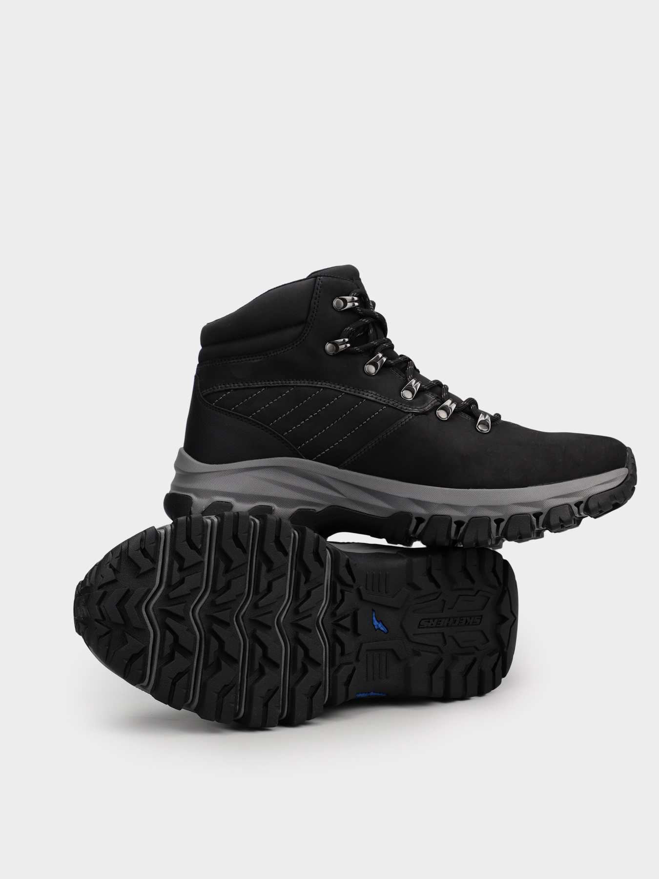 Ботинки и сапоги Skechers Relaxed Fit модель 204744 BLK Ботинки и сапоги Skechers Relaxed Fit модель 204744 BLK Фото