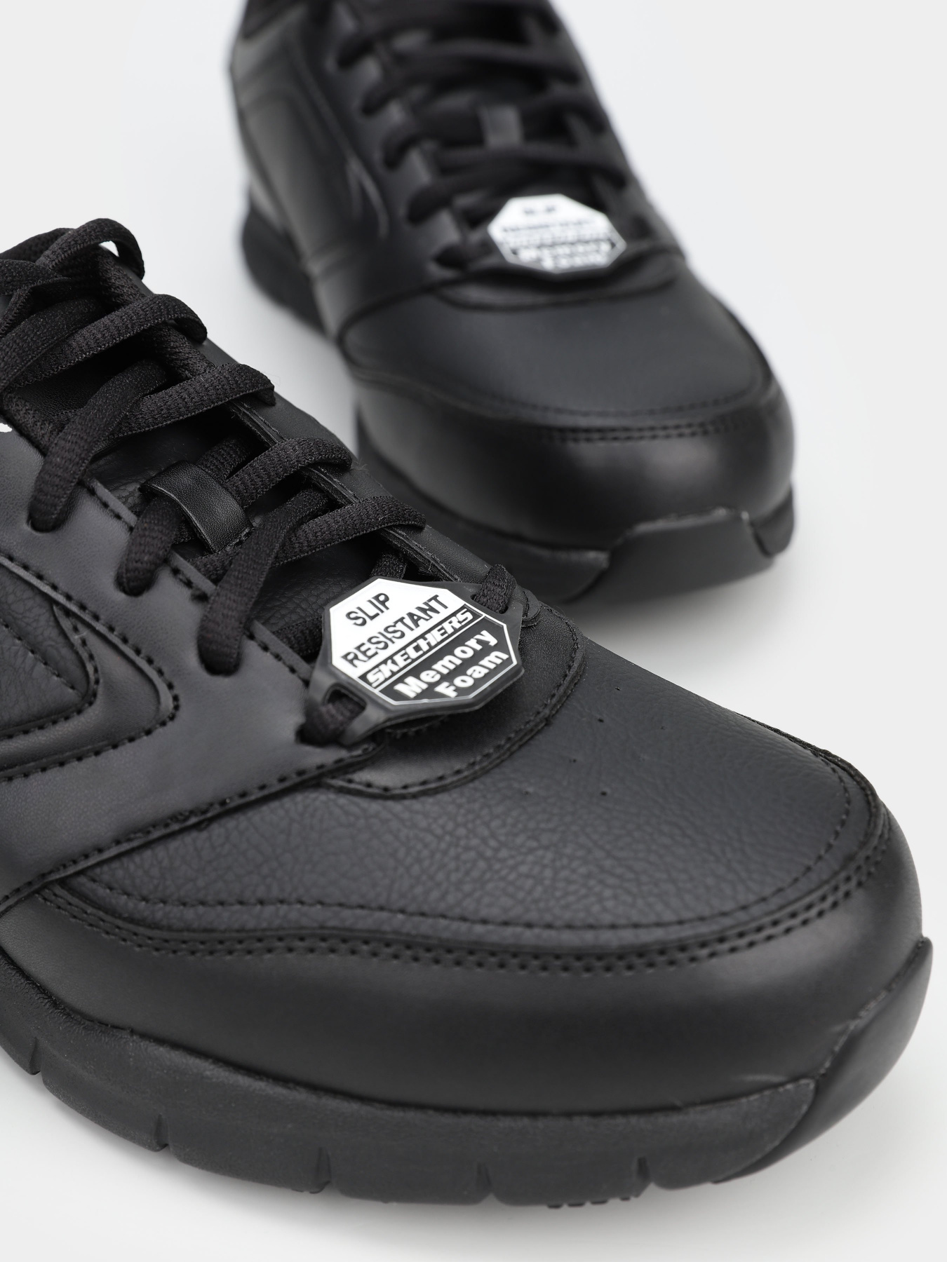 Кросівки Skechers Work Relaxed Fit: Nampa SR модель 77156EC BLK Кросівки Skechers Work Relaxed Fit: Nampa SR модель 77156EC BLK Фото