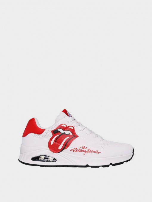 Кроссовки Skechers Rolling Stones: Uno - Rolling Stones Single модель 183102 WRD Фото