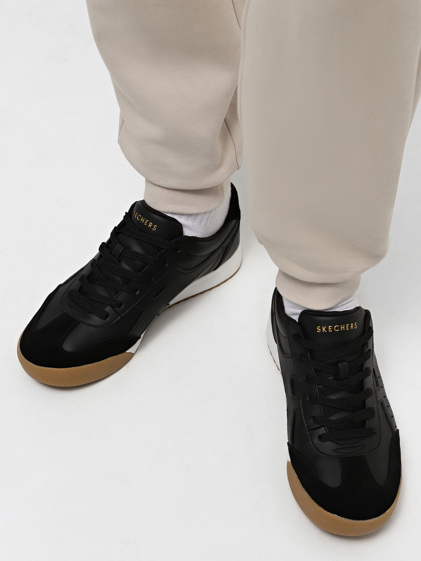 Кеды Skechers Zinger модель 183280 BLK Кеды Skechers Zinger модель 183280 BLK Фото
