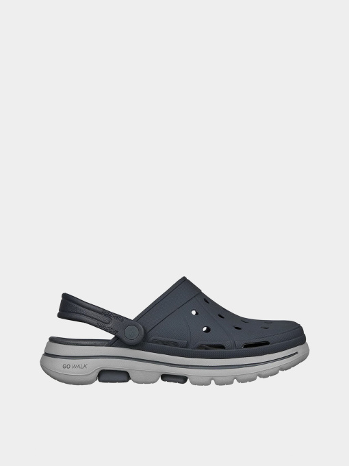 Шлёпанцы Skechers Go Walk 5 - Key Choice модель 243032 CHAR Фото