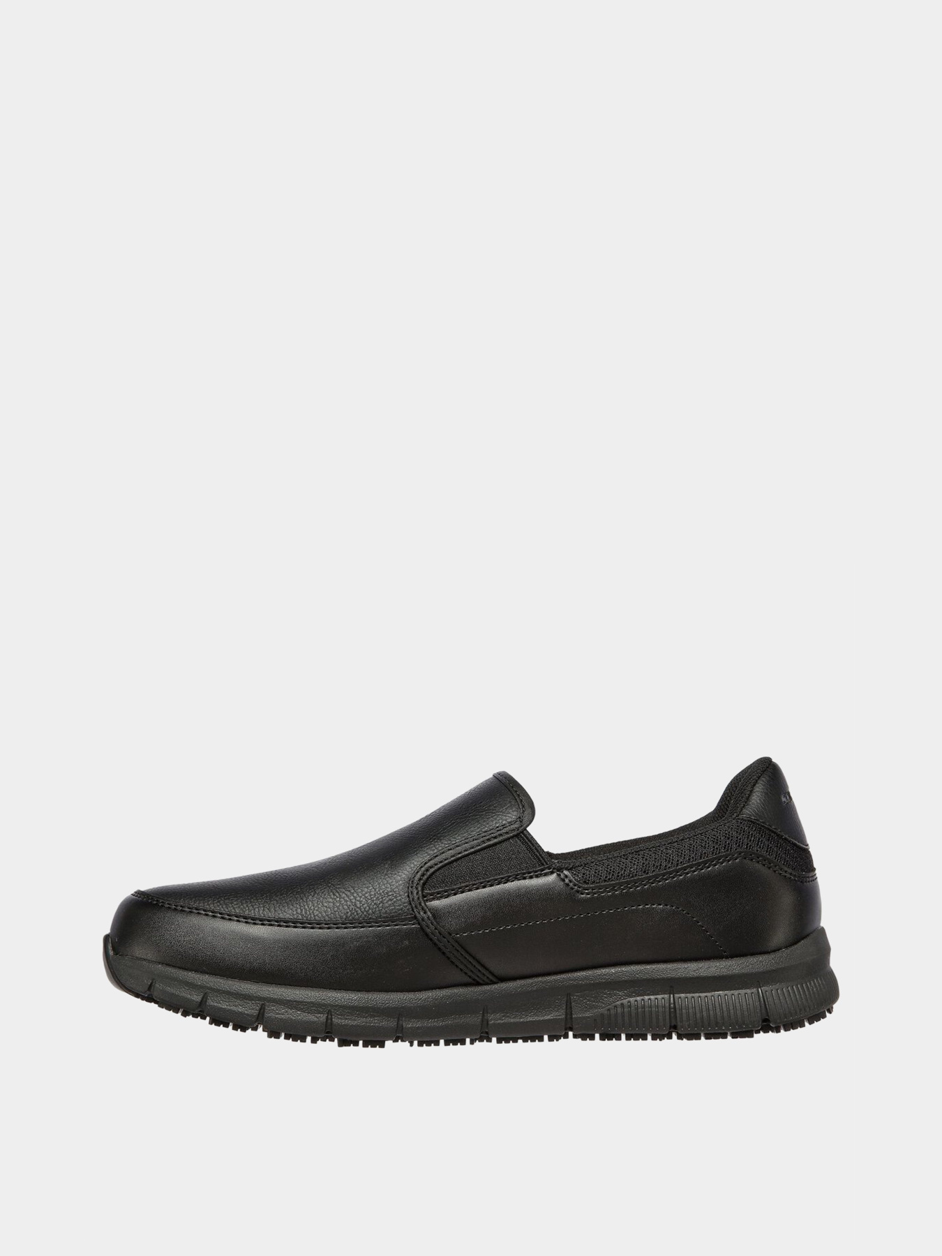 Слипоны и мокасины Skechers Work Relaxed Fit: Nampa - Groton SR модель 77157EC BLK Слипоны и мокасины Skechers Work Relaxed Fit: Nampa - Groton SR модель 77157EC BLK Фото