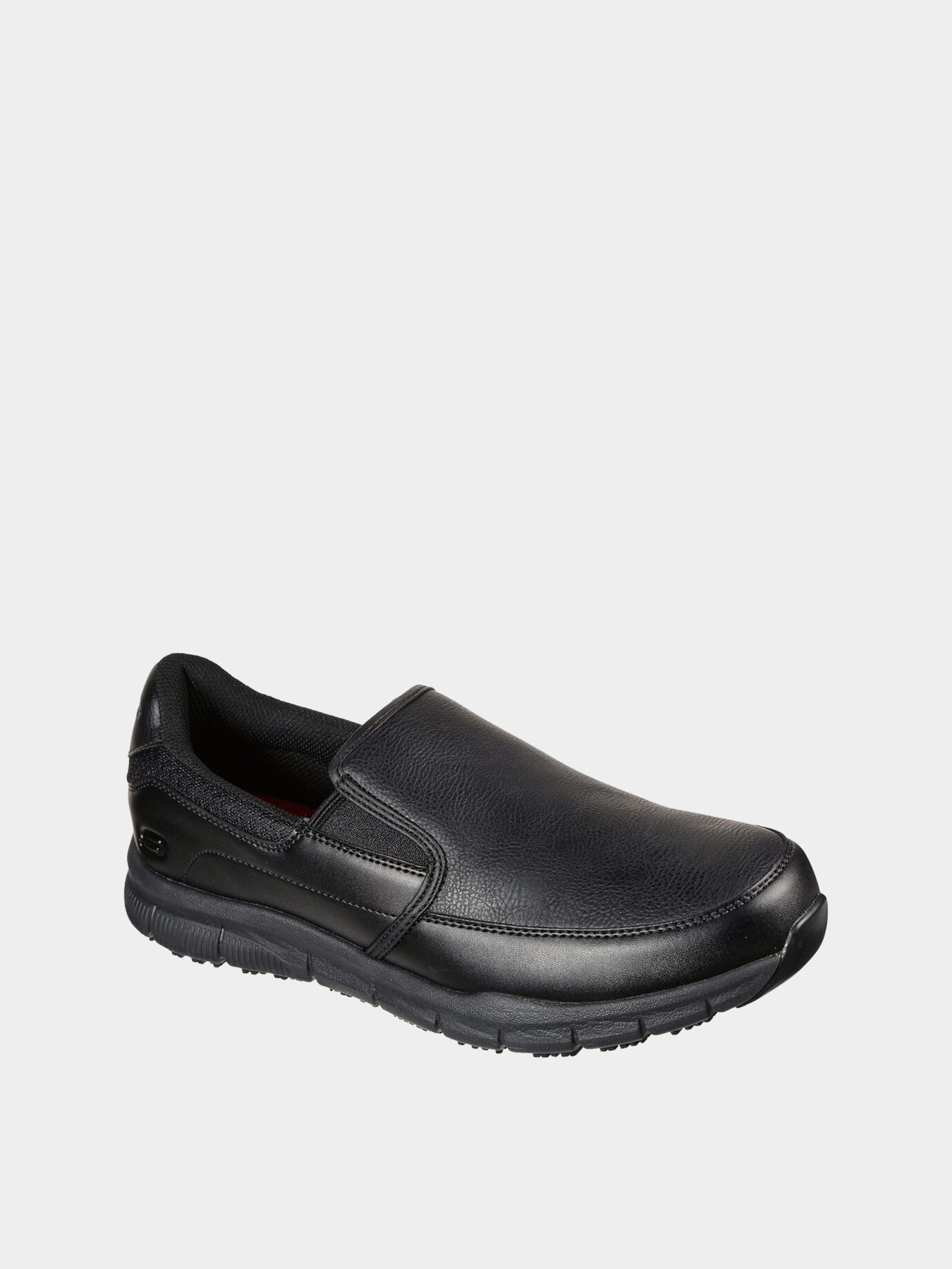 Слипоны и мокасины Skechers Work Relaxed Fit: Nampa - Groton SR модель 77157EC BLK Слипоны и мокасины Skechers Work Relaxed Fit: Nampa - Groton SR модель 77157EC BLK Фото
