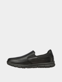 Слипоны и мокасины Skechers Work Relaxed Fit: Nampa - Groton SR модель 77157EC BLK Фото