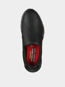 Слипоны и мокасины Skechers Work Relaxed Fit: Nampa - Groton SR модель 77157EC BLK Фото