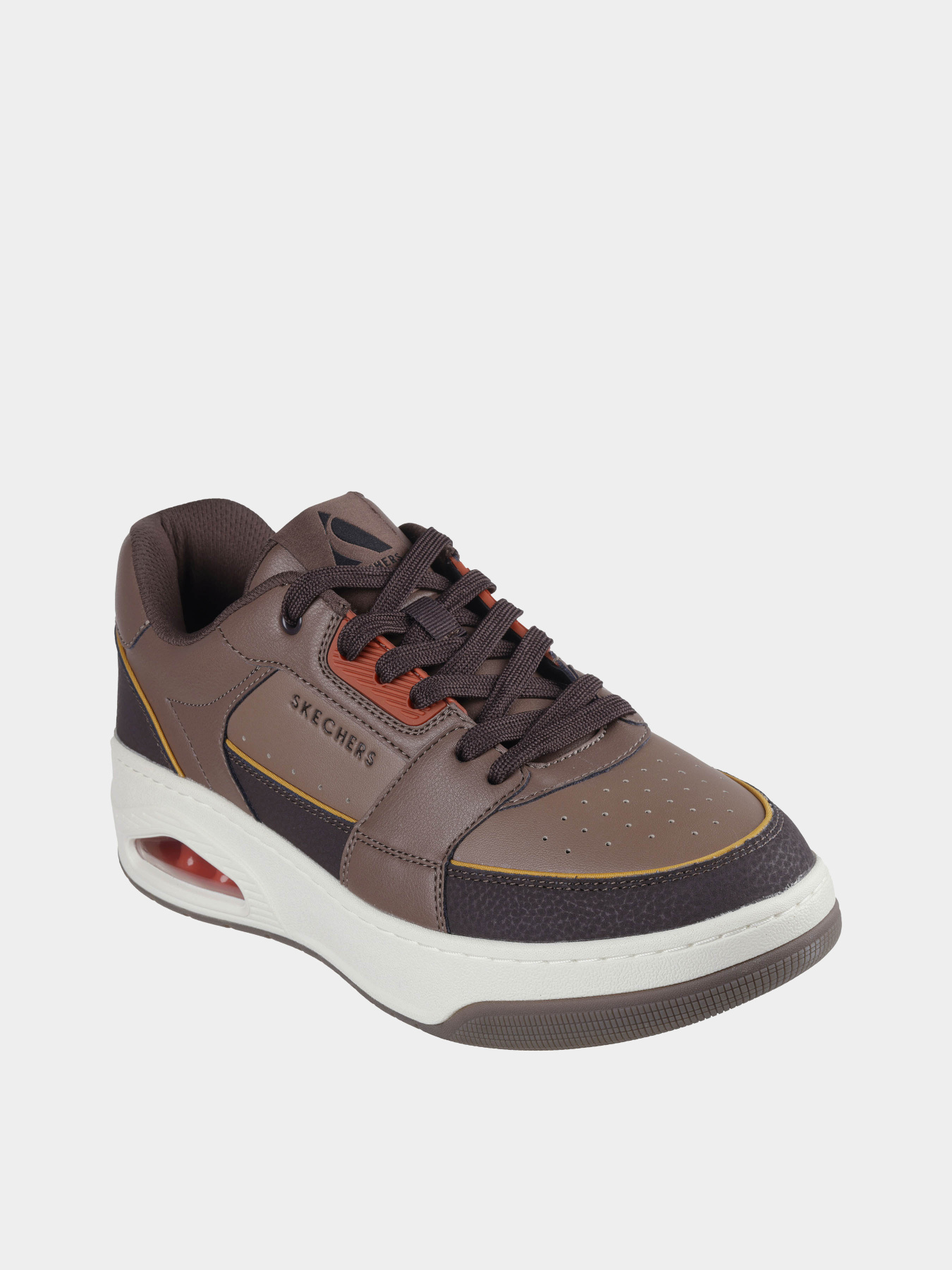 Кеды Skechers Uno Court - Low-Post модель 183140 DKBR Фото