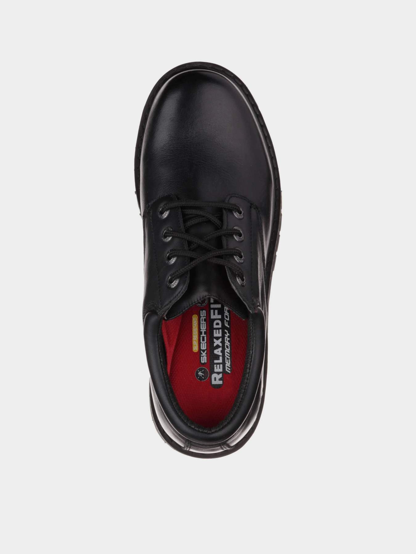 Туфли и лоферы Skechers Work Relaxed Fit: Cottonwood - Elks SR модель 77041EC BLK Фото
