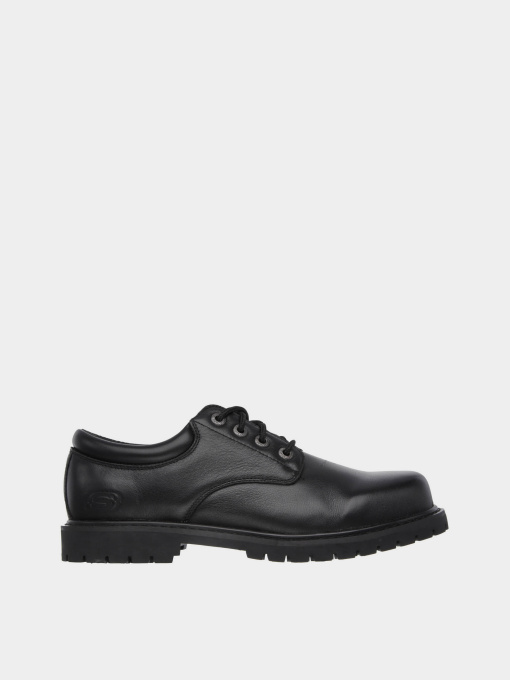 Туфли и лоферы Skechers Work Relaxed Fit: Cottonwood - Elks SR модель 77041EC BLK Фото