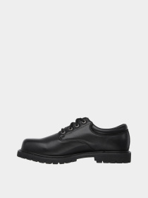 Туфли и лоферы Skechers Work Relaxed Fit: Cottonwood - Elks SR модель 77041EC BLK Фото