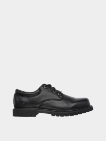 Туфли и лоферы Skechers Work Relaxed Fit: Cottonwood - Elks SR модель 77041EC BLK Фото