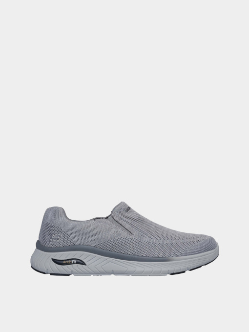 Слипоны и мокасины Skechers ARCH FIT CROSSER модель 205345 GRY Фото