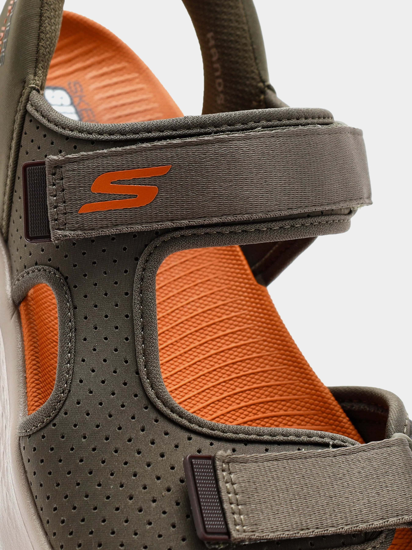 Сандалии Skechers GO WALK FLEX SANDAL модель 229210 OLV Сандалии Skechers GO WALK FLEX SANDAL модель 229210 OLV Фото