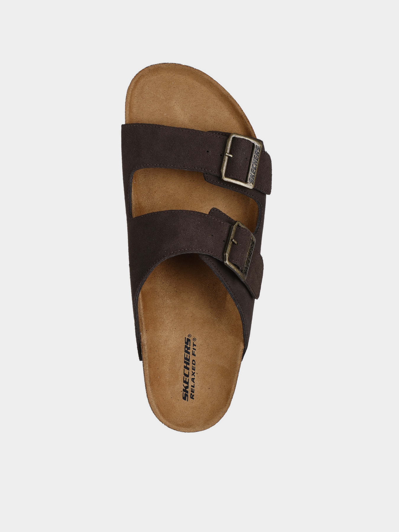 Шлёпанцы Skechers Relaxed Fit: Aidan - Leela модель 205296 CHOC Фото