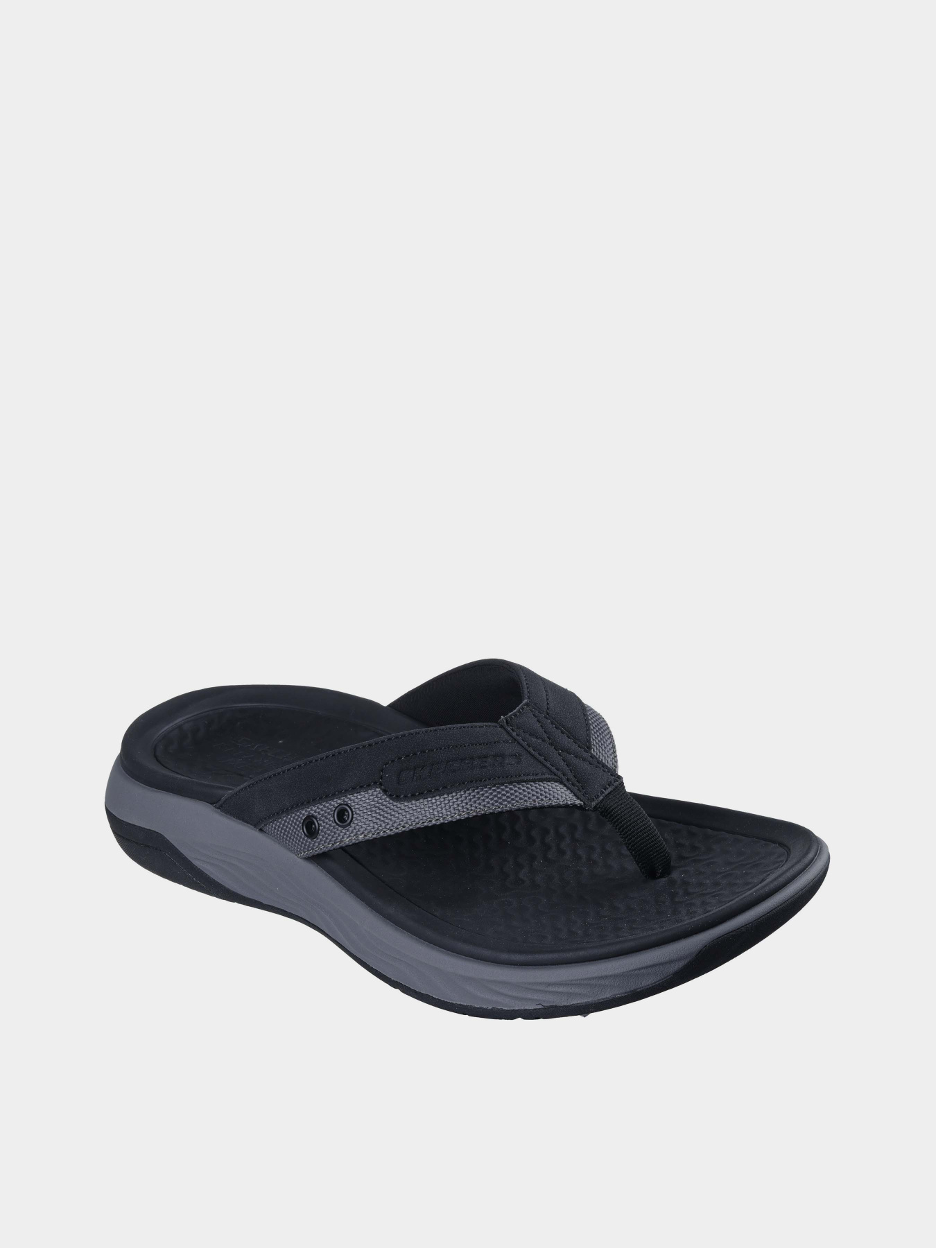 Шльопанці Skechers SILVA модель 205362 BLK Фото