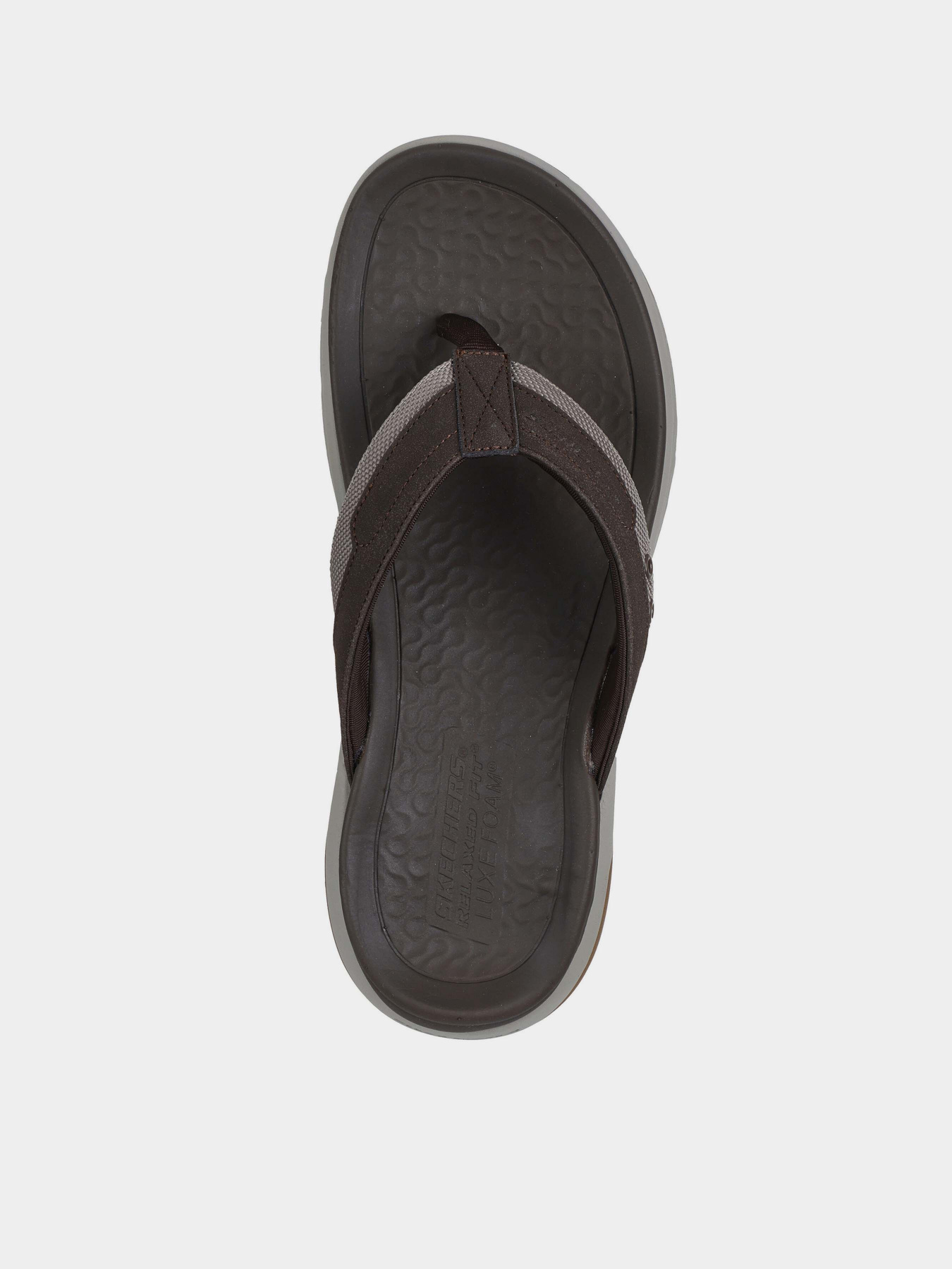 Шльопанці Skechers SILVA модель 205362 BRN Фото