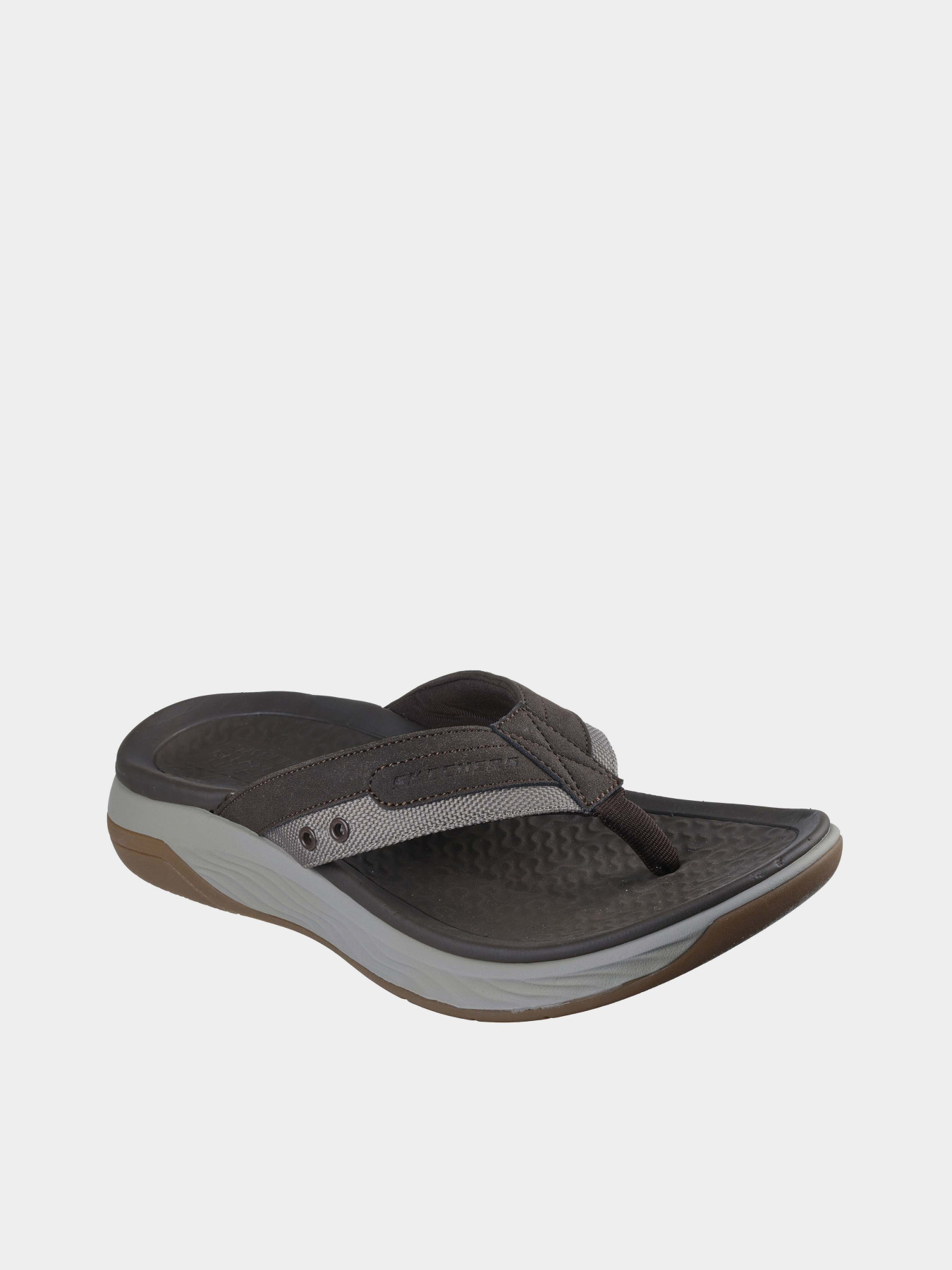 Шльопанці Skechers SILVA модель 205362 BRN Фото