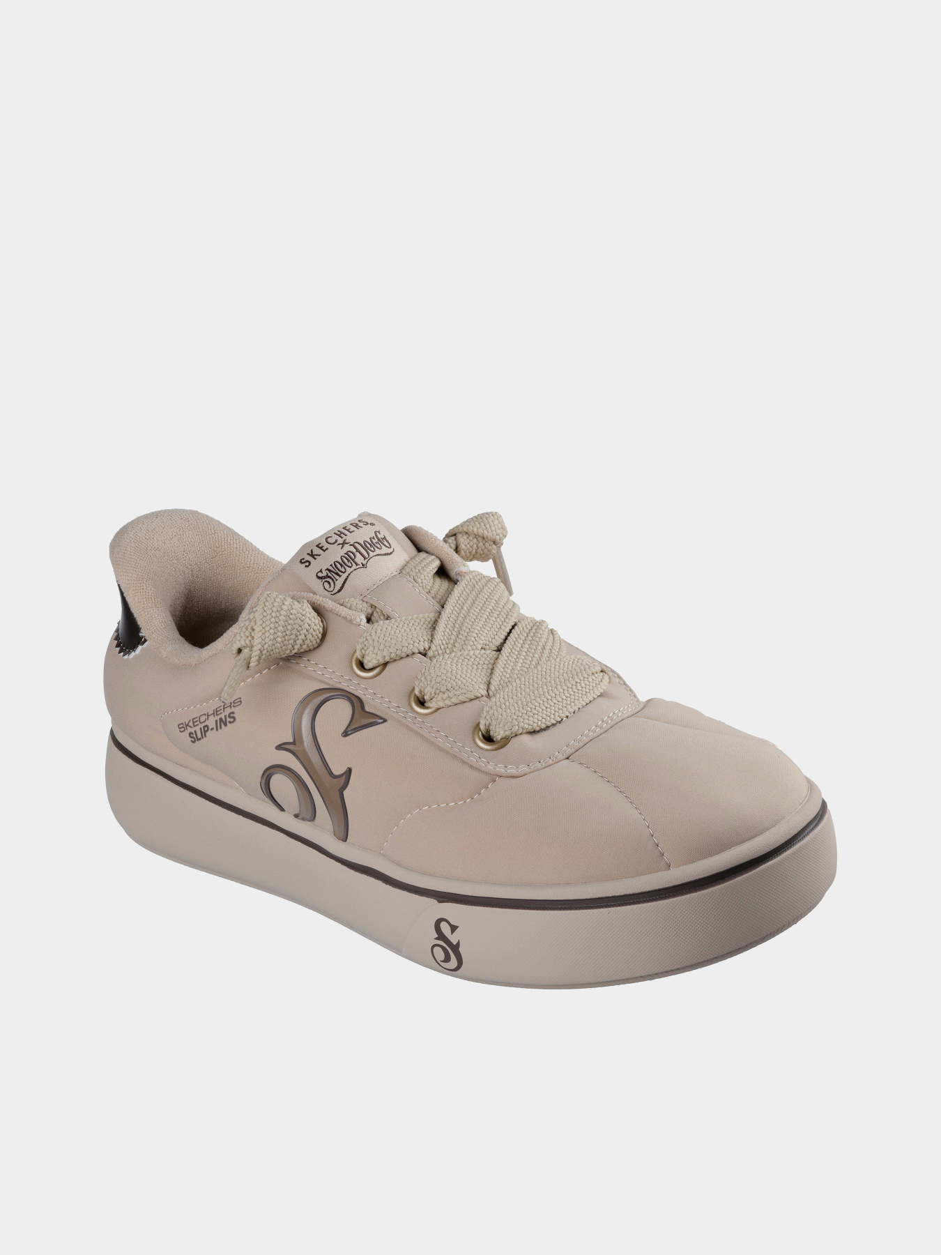 Кеды Skechers SNOOP LOUNGE RELAXED FIT модель 251142 TAN Фото