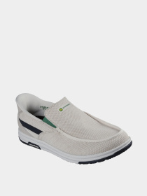 Слипоны и мокасины Skechers MELSON 2.0 модель 256030 NAT Фото