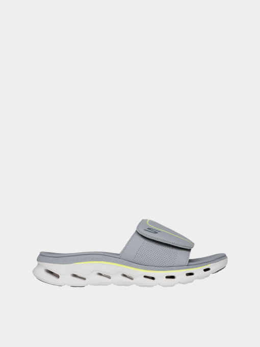 Шлёпанцы Skechers GO WALK GLIDE STEP модель 229229 GRY Фото