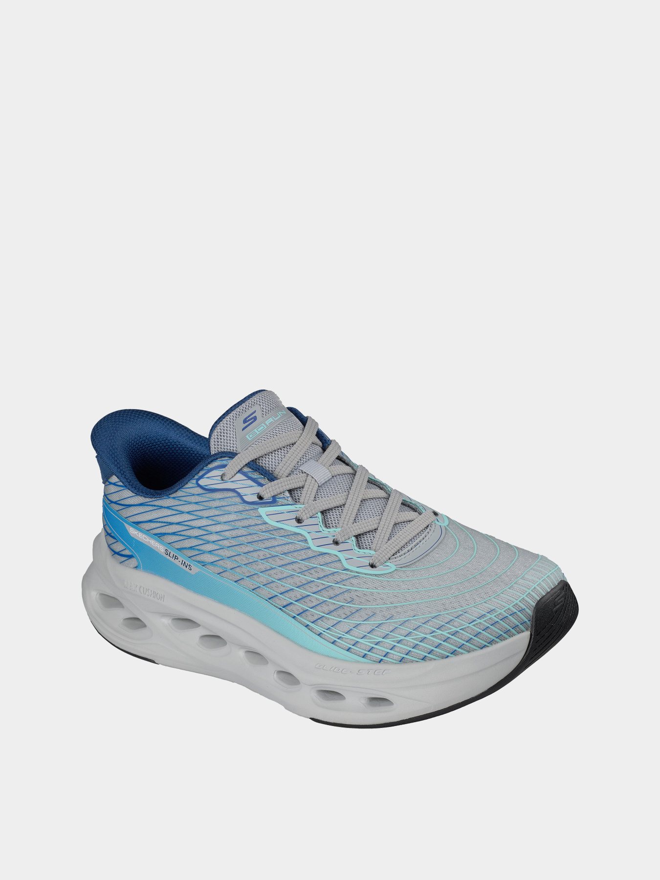 Кроссовки Skechers MAX CUSHIONING GLIDE-STEP модель 220425 GYBL Фото
