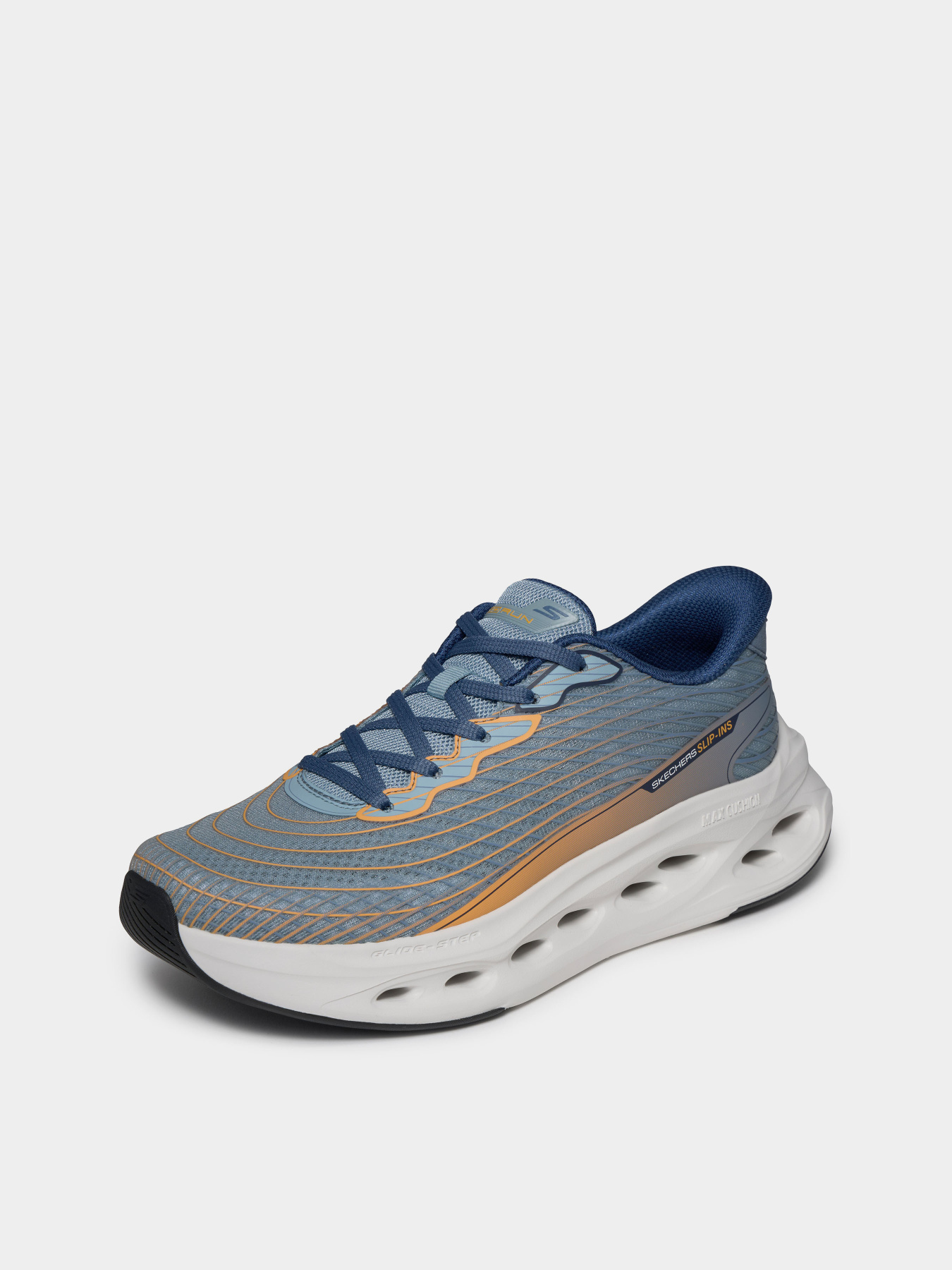 Кроссовки Skechers MAX CUSHIONING GLIDE-STEP модель 220425 SLT Кроссовки Skechers MAX CUSHIONING GLIDE-STEP модель 220425 SLT Фото