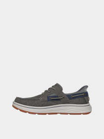 Слипоны и мокасины Skechers TROUTT модель 205599 GRY Фото
