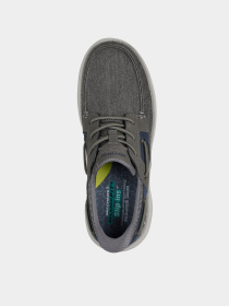 Слипоны и мокасины Skechers TROUTT модель 205599 GRY Фото