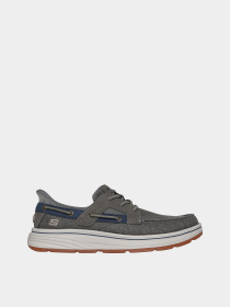 Слипоны и мокасины Skechers TROUTT модель 205599 GRY Фото