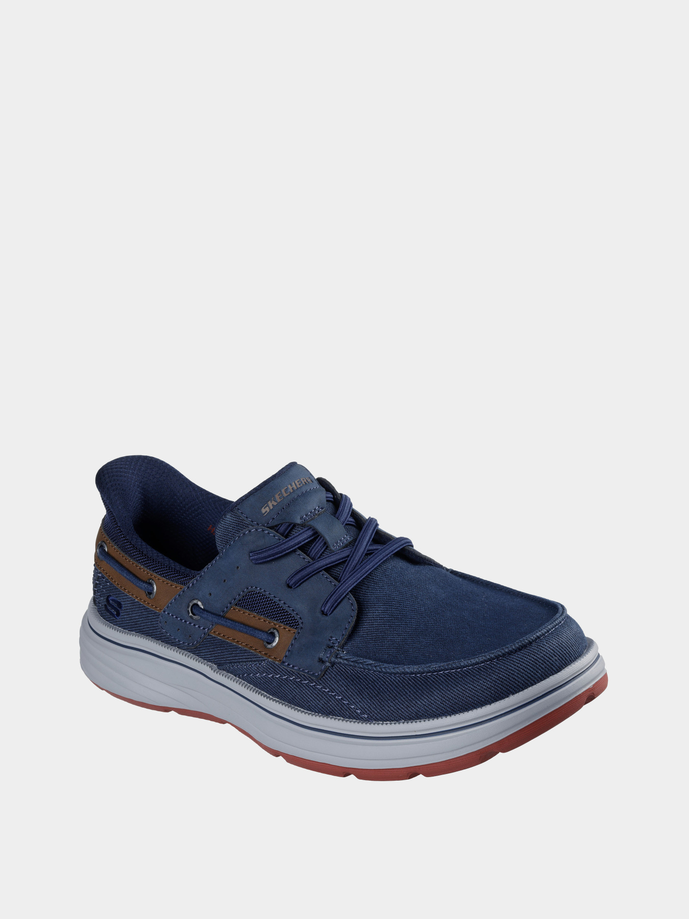 Слипоны и мокасины Skechers TROUTT модель 205599 NVY Фото