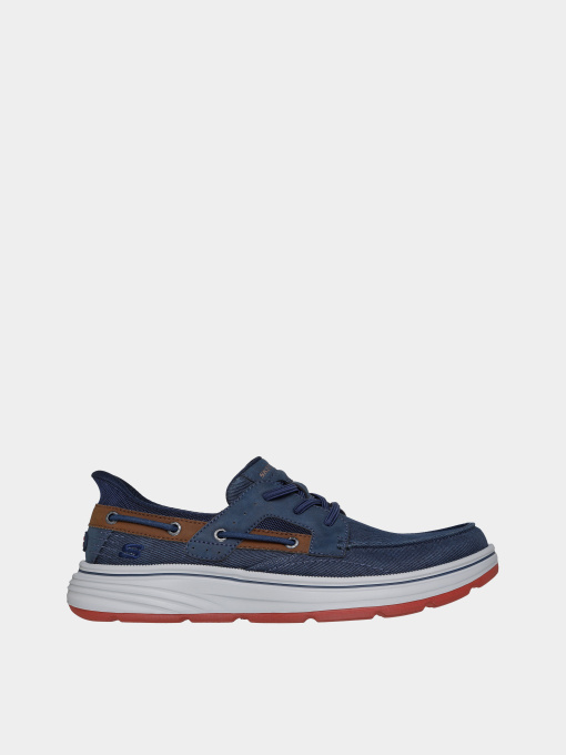 Слипоны и мокасины Skechers TROUTT модель 205599 NVY Фото