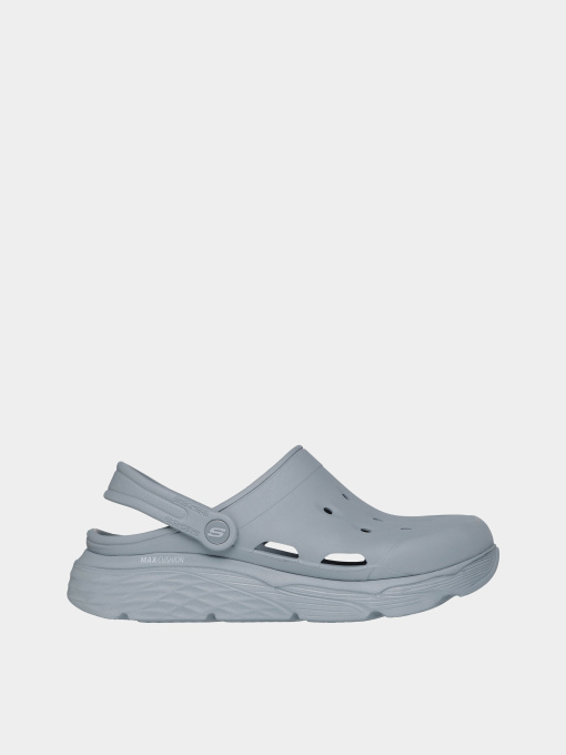 Шльопанці Skechers MAX CUSHIONING FOAMIES модель 243277 GRY Фото