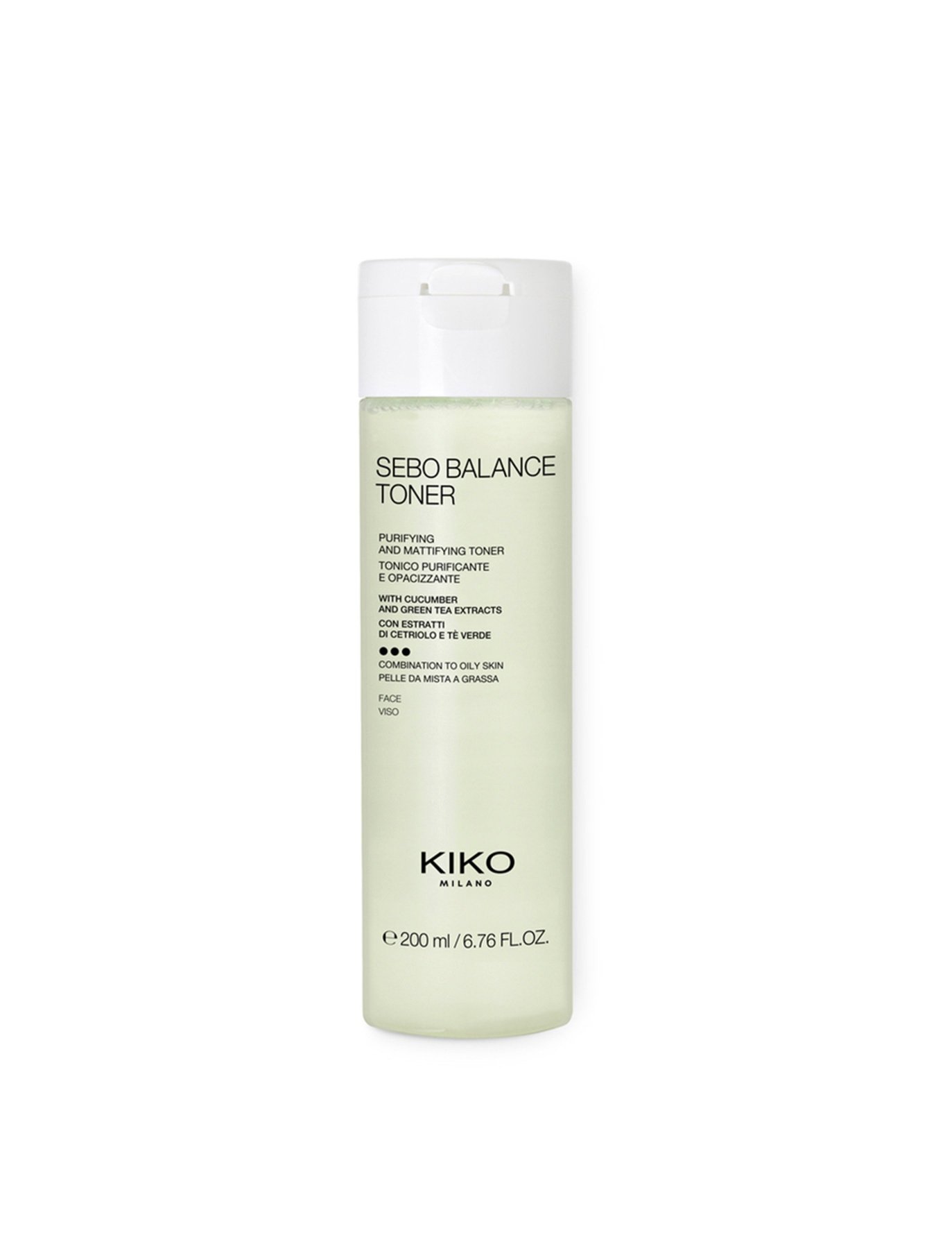 Матирующий тонер Sebo Balance Toner Purifying And Mattifying Toner KIKO MILANO модель KS180301054001A Фото