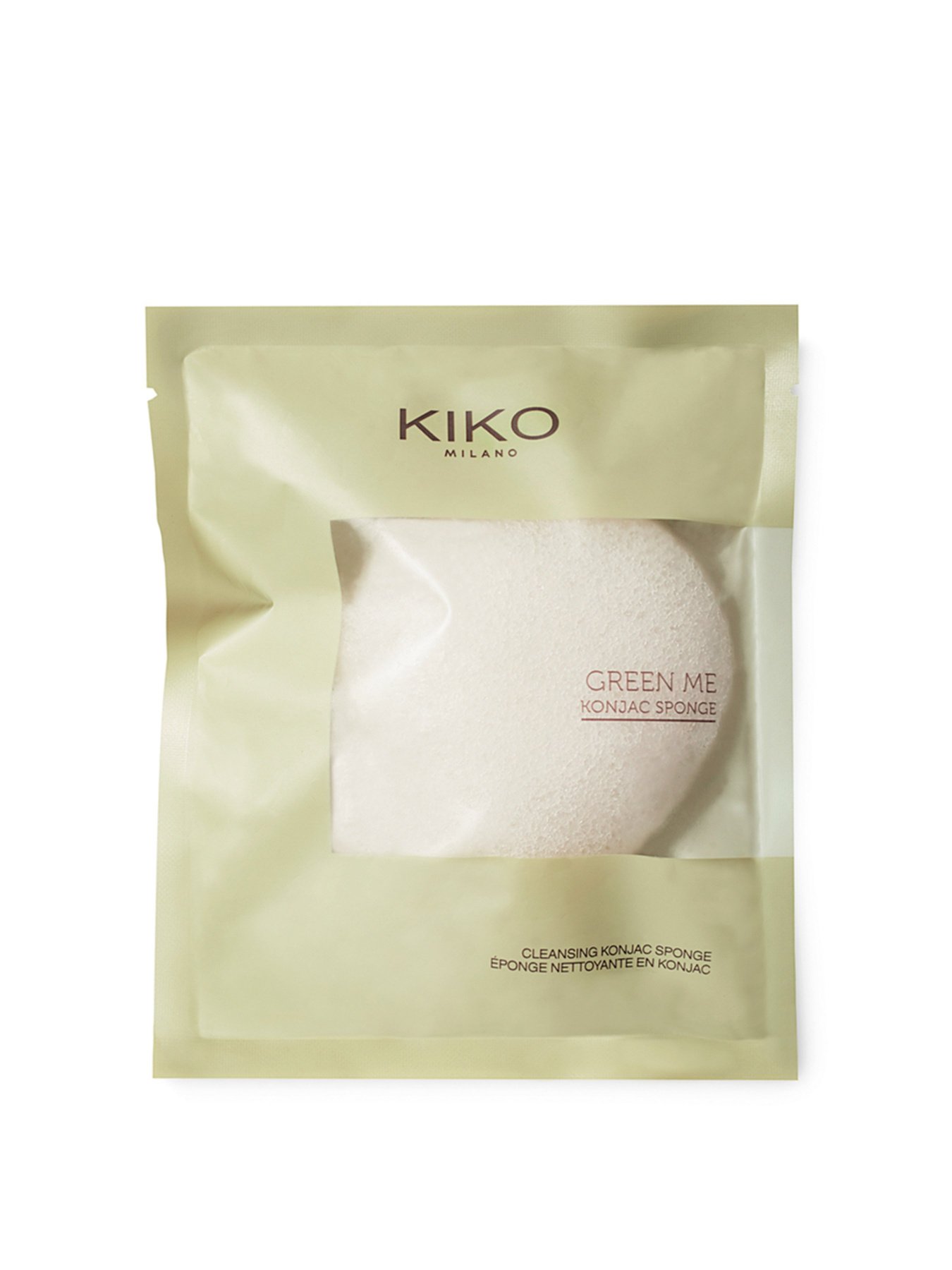 Спонж конняку GREEN ME KIKO MILANO модель KA120203006001A Спонж конняку GREEN ME KIKO MILANO модель KA120203006001A Фото
