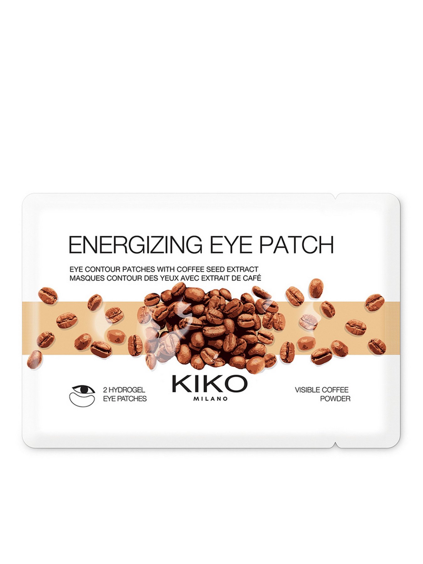 Тонізуючі патчі Energizing Eye Patch With Coffee Seed Extract KIKO MILANO модель KS000000125001B Тонізуючі патчі Energizing Eye Patch With Coffee Seed Extract KIKO MILANO модель KS000000125001B Фото