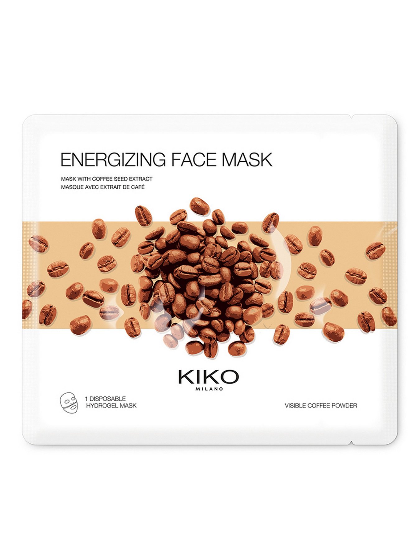 Тонізуюча маска для обличчя Energizing Face Mask With Coffee Seed Extract KIKO MILANO модель KS000000127001B Фото