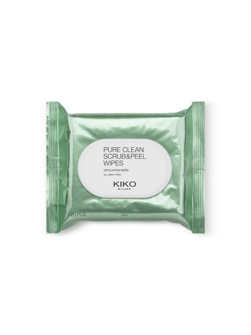 Серветки скраб&пілінг Pure Clean Scrub & Peel Wipes KIKO MILANO модель KS000000252001B Фото