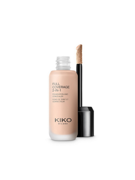 Тональна основа і консилер 2в1 Full Coverage 2-In-1 Foundation & Concealer KIKO MILANO модель KM000000600037B Фото