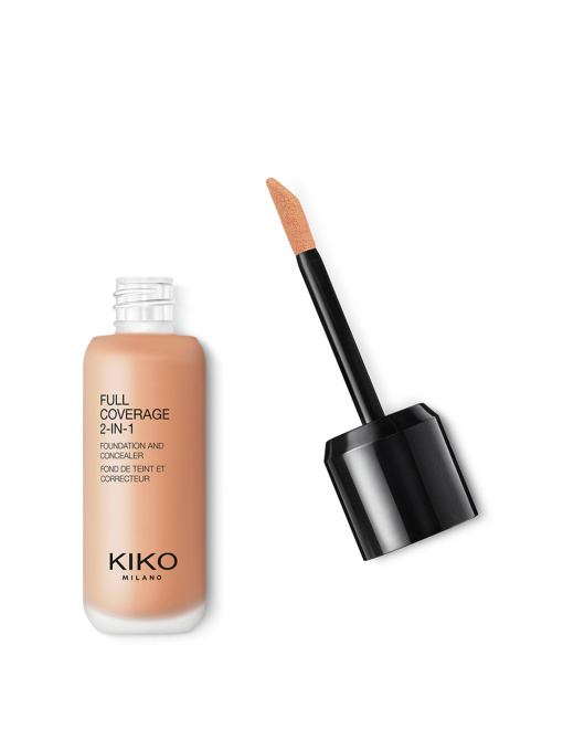 Тональная основа&консилер 2в1 Full Coverage 2-in-1 Foundation & Concealer KIKO MILANO модель KM0010111000544 Фото